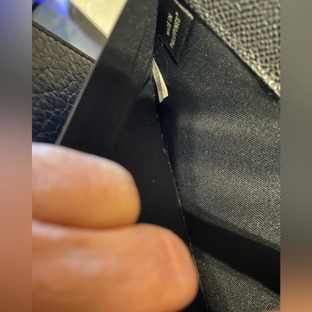 Coach wallet and checkbook cover black - Picture 14 of 15